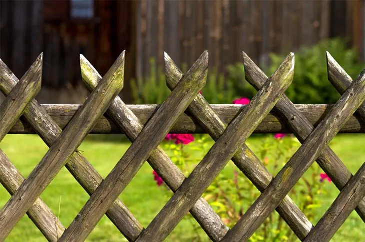 simple garden fence designs