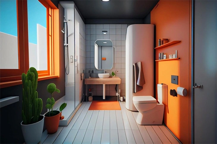 best bathroom colors 2024