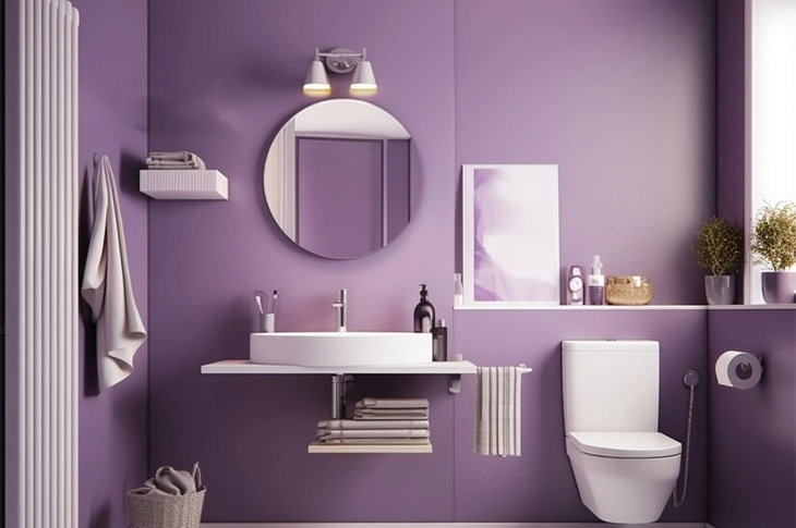 trending bathroom colors