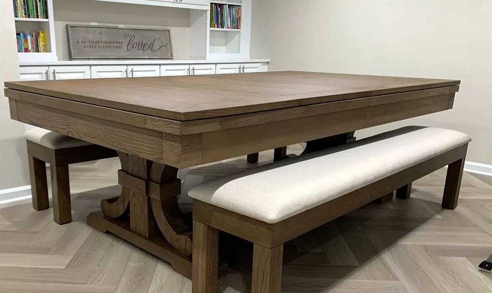 Pool Table Dining Room Table