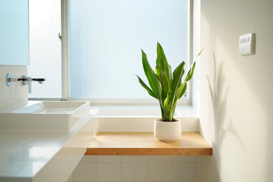 best plants for bathroom environments